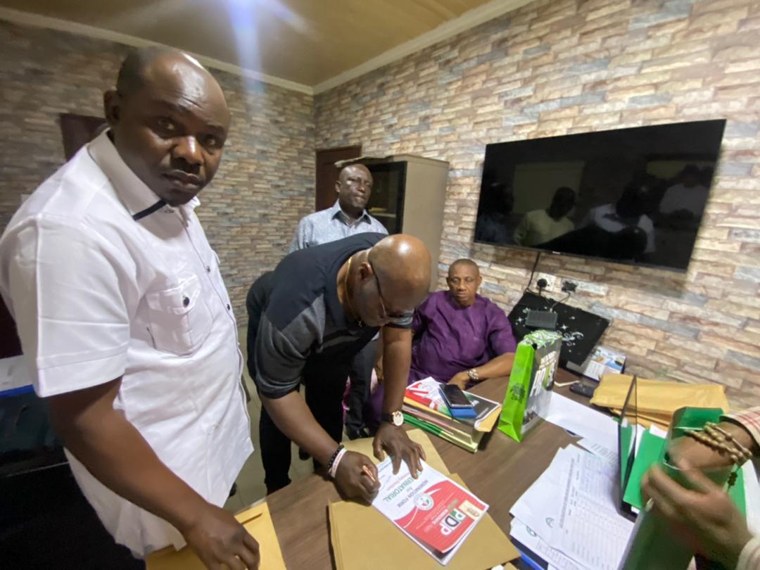 Rivers Governorship Aspirant, Bro. Felix Obuah Submits Nomination Form