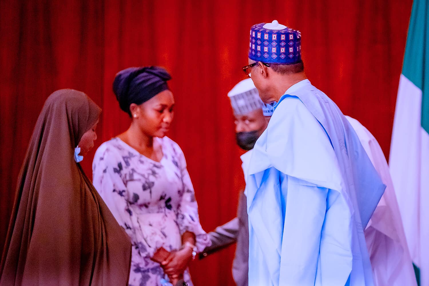 IN MEETING WITH RELATIVES OF KADUNA TRAIN ATTACK VICTIMS, PRESIDENT BUHARI ASSURES GOVERNMENT WILL DO ITS BEST TO SECURE RELEASE OF REMAINING ABDUCTEES