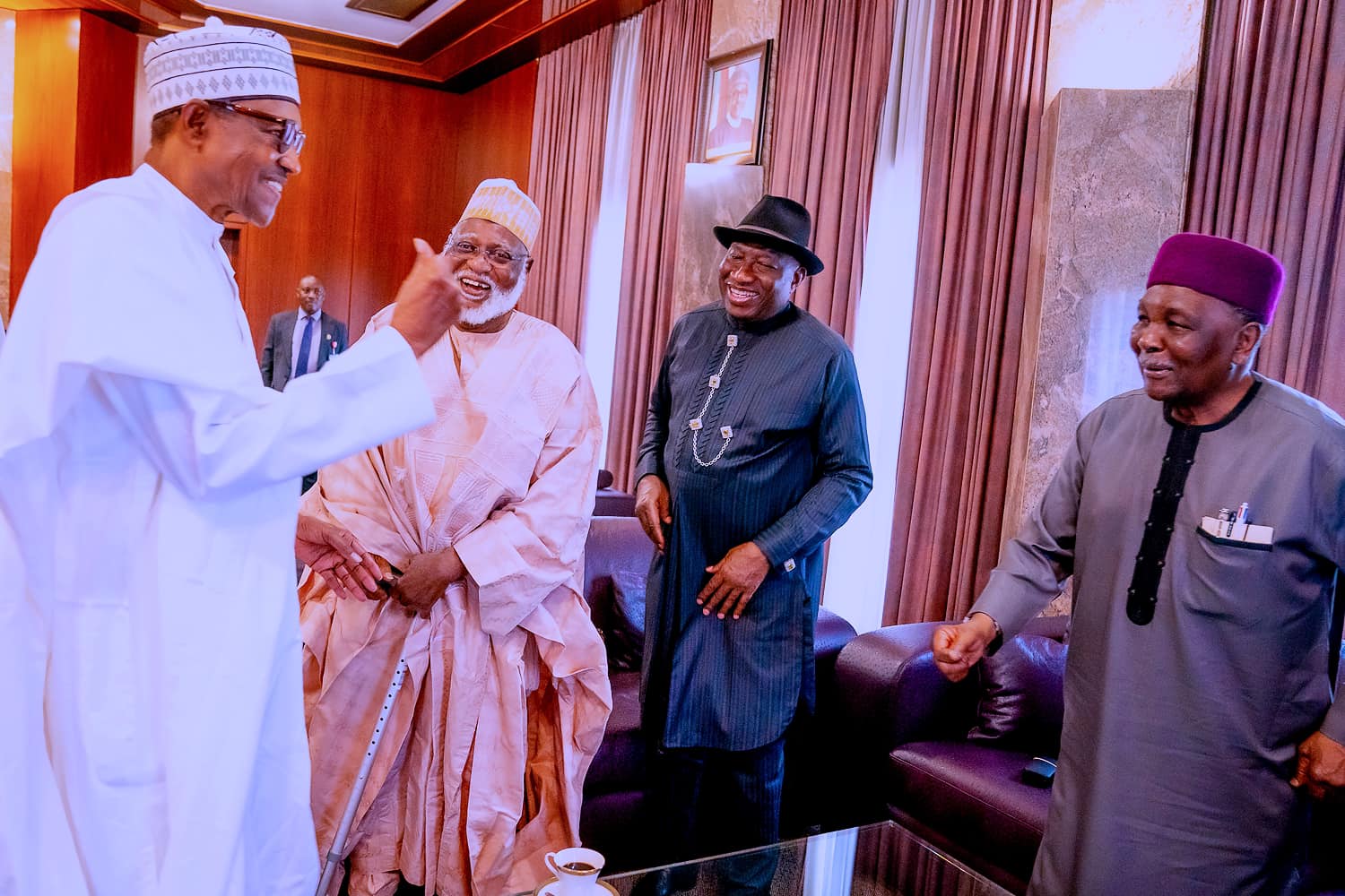 PRESIDENT BUHARI, TINUBU TO SULTAN:  WE WANT TO WIN THESE ELECTIONS