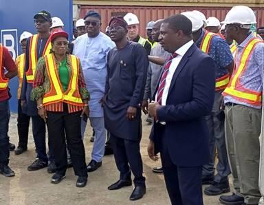 SANWO-OLU SHARES INFRASTRUCTURE RENEWAL EFFORT IN ETI OSA AT TOWN HALL MEETING 