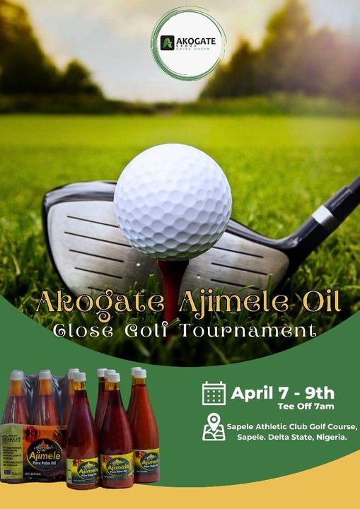 Akogate Ajimele Oil golf tournament begins in Sapele