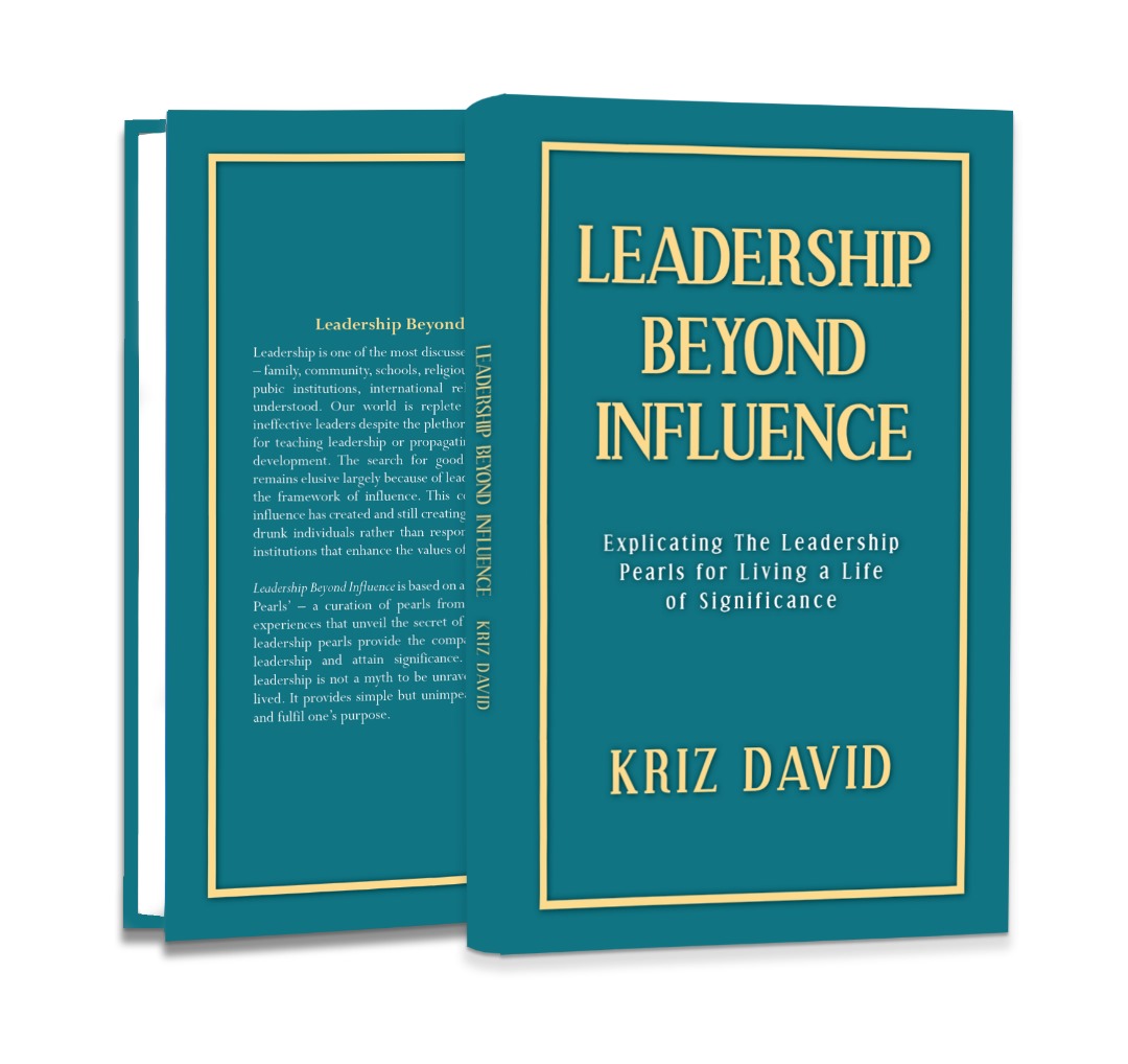 KRIZ DAVID RELEASES NEW TITLE, LEADERSHIP BEYOND INFLUENCE