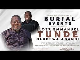 TUNDE AGANBI FOR BURIAL AT KOKO